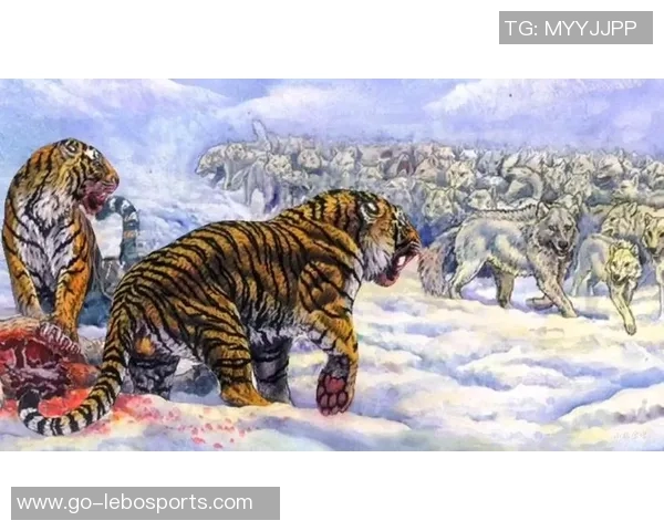 虎与狼群的生存较量探秘自然界的王者之争与智慧捕猎策略